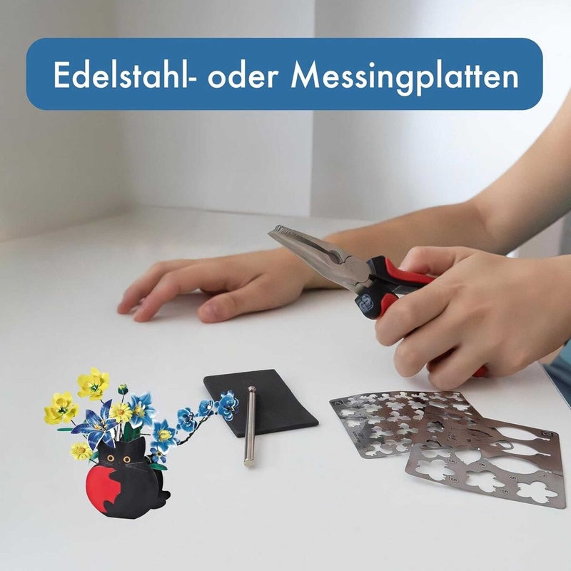 SEE11693 K31115 - Blumenkorb _Iron Star_ Kuehlschrankmagnet 1