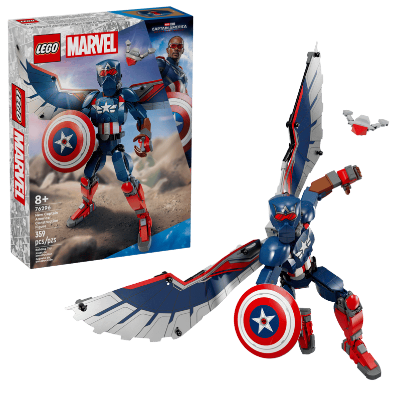 SEE11728 Lego Marvel _76296 New Captain America Baufigur 1