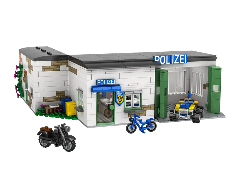 SEE11655 Kiddi Craft KC 1210 Polizeistation 01