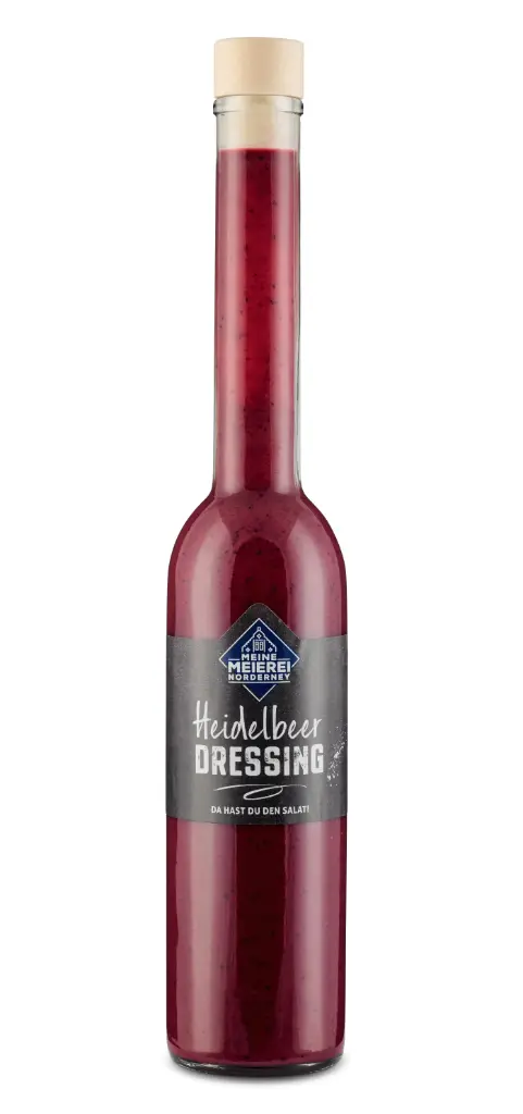Meine Meierei Salatdressing mit Heidelbeeren