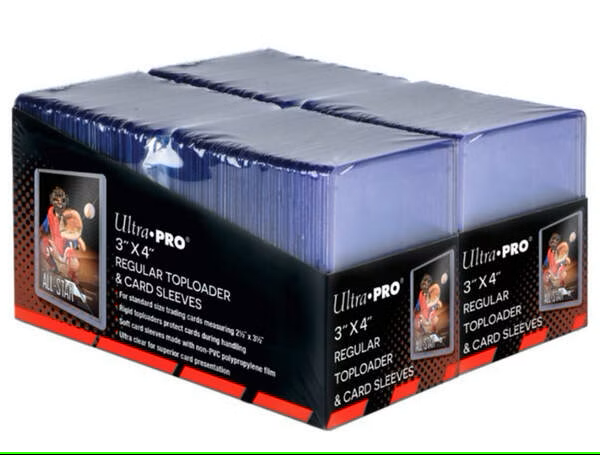 Ultra Pro - Toploader regular 3"x4" & Sleeves 