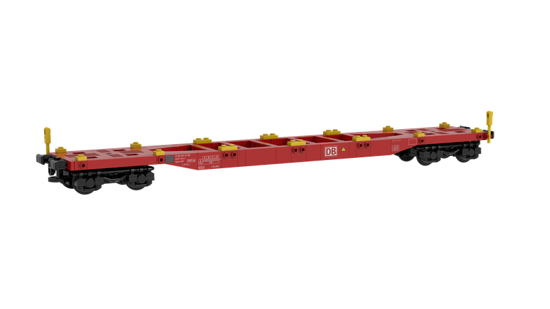 Für den effizenten Transport von Containern bietet sich auch in der Klammbausteinwelt die Eisenbahn an