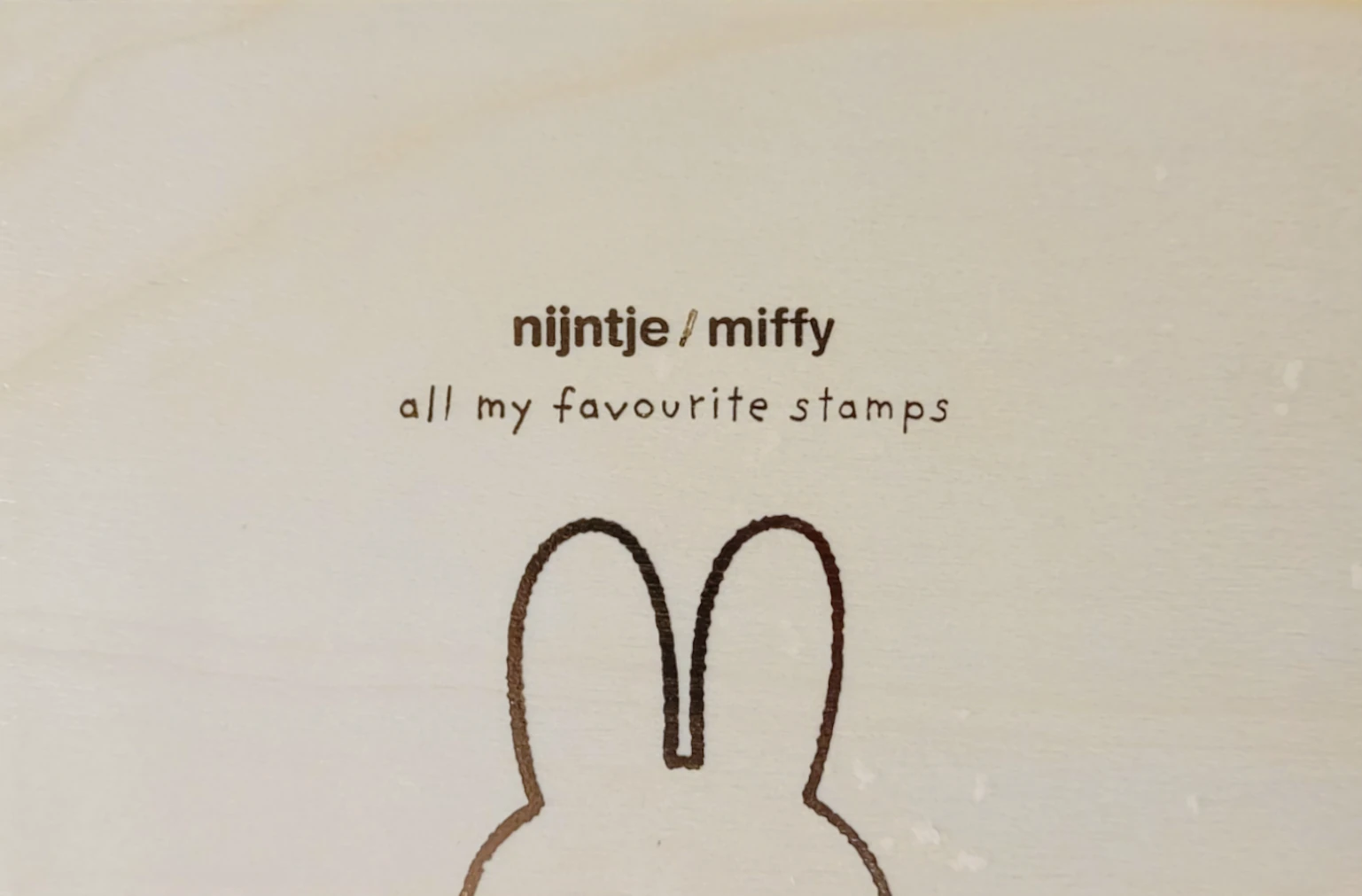 Miffy Stempel Set