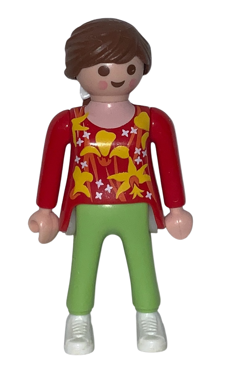 Playmobil Sammelfiguren Frau im roten Blumenkleid Playmobil Sammelfiguren Frau im roten Blumenkleid