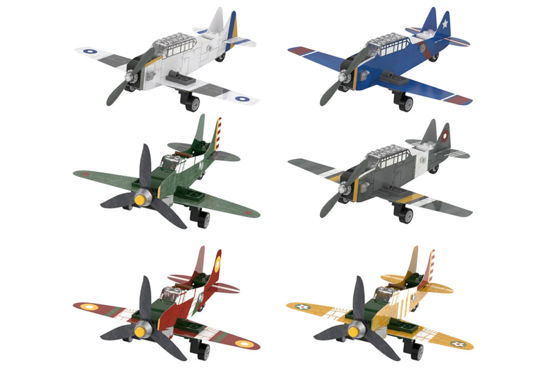 SEE11722 CaDA Elements Mighty Airplanes _226 Teile_ Flugzeuge 1