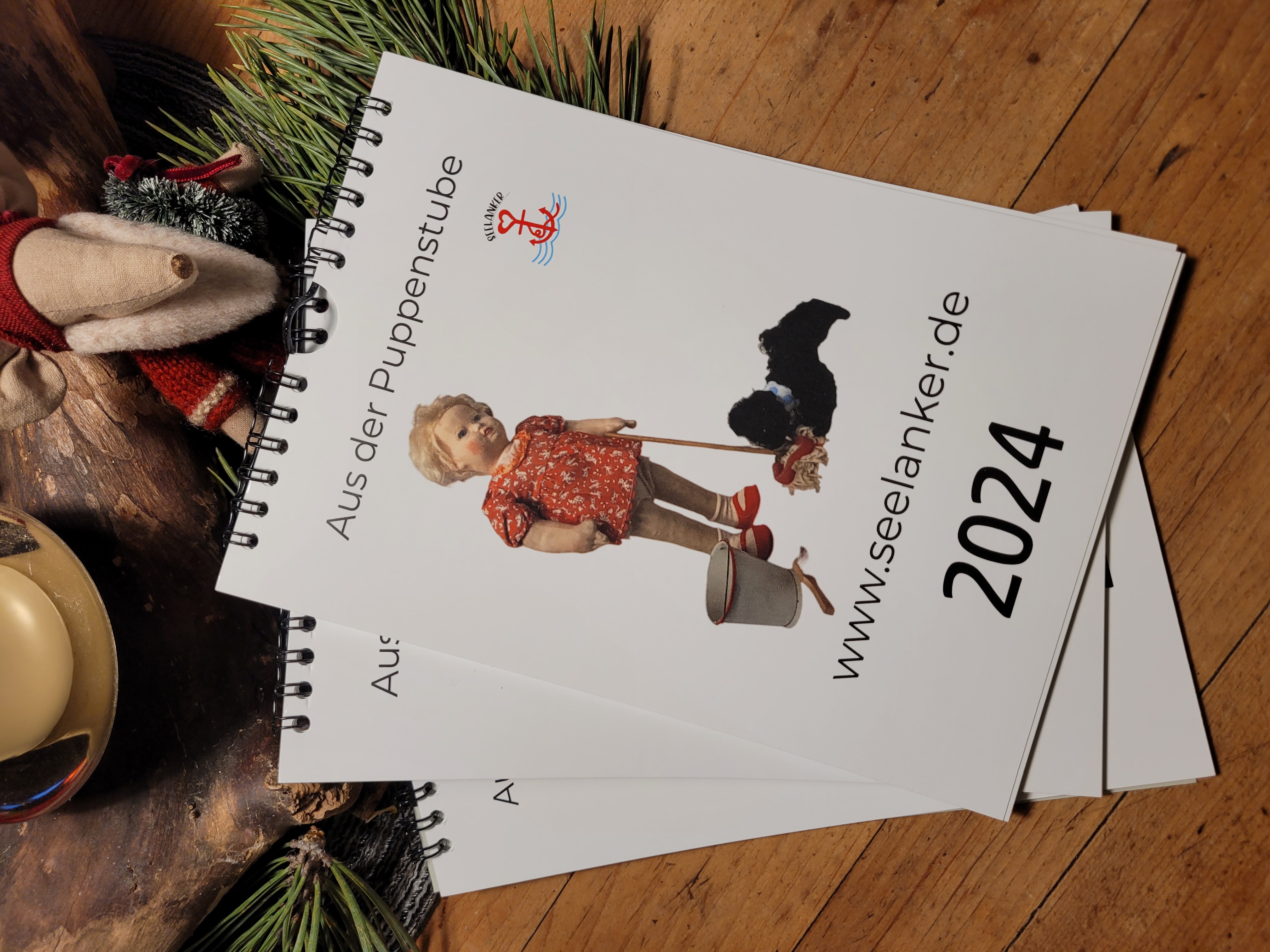 Puppenkalender 2024 - Aus der Puppenstube