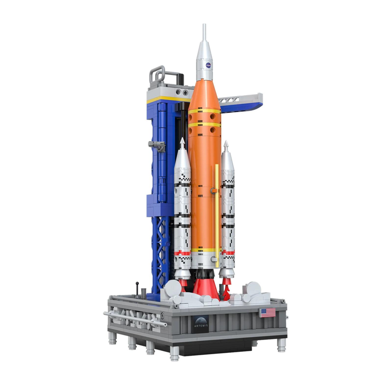 Klemmbaustein SLS Rakete