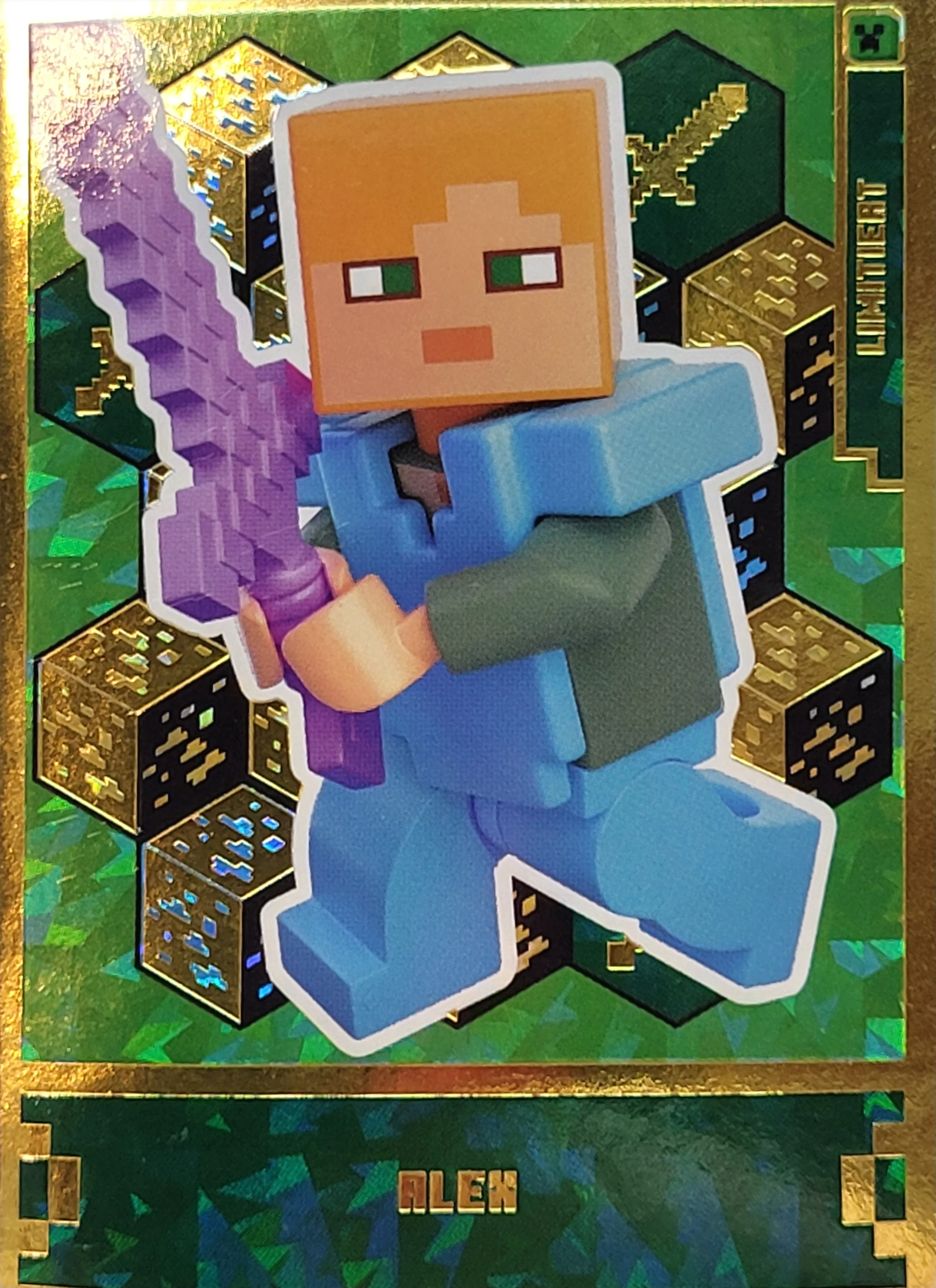 Lego Minecraft Trading Card Kartenspiel Alex- LE5 