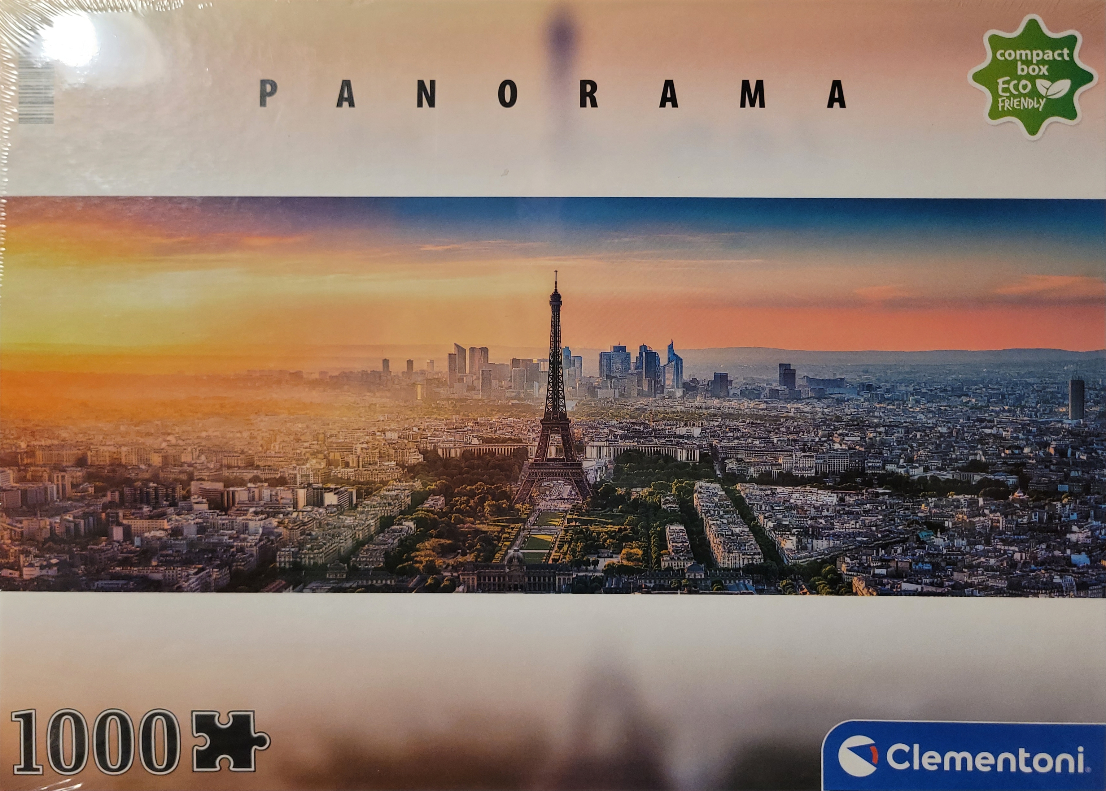 Clementoni Panorama Puzzle 1000 Teile Paris Panorama