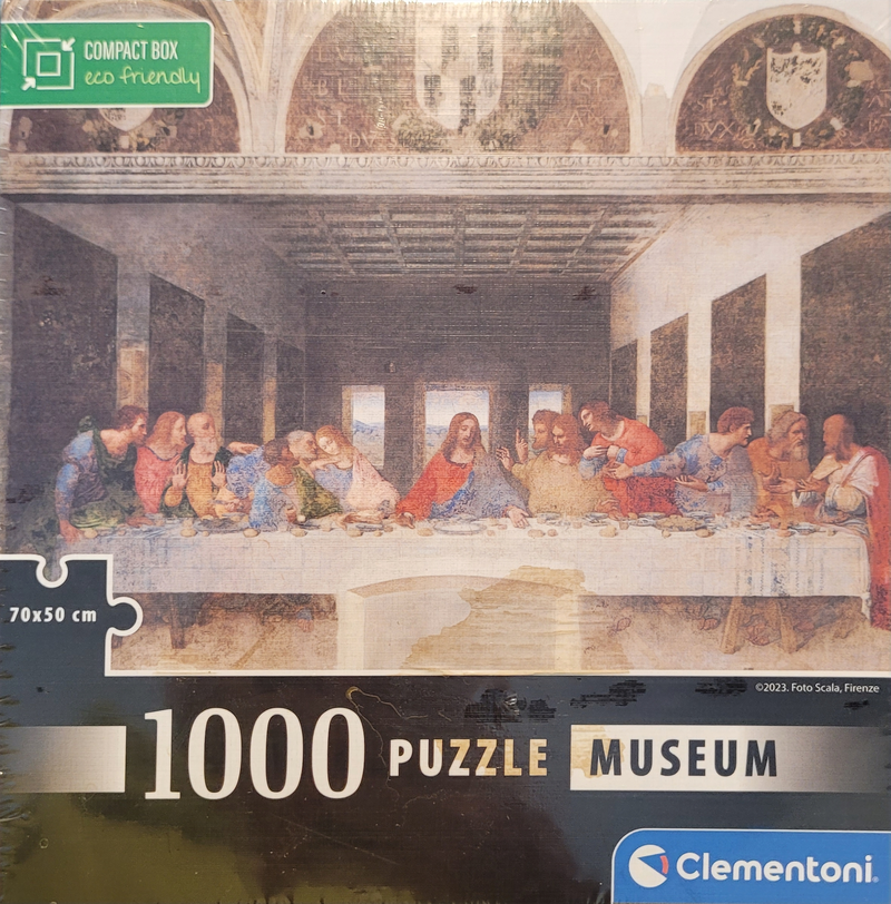 SEE11675 Puzzle 1000 Teile - Musem - Das letze Abendmahl - Leonardo da Vinci 1
