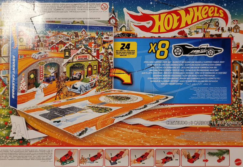 SEE11188 Matchbox Adventkalender Hot Wheels HKL74 1