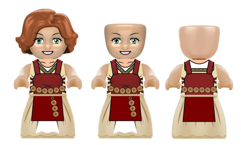 SEE11571 01 Kiddicraft KC1501 Ritterburg