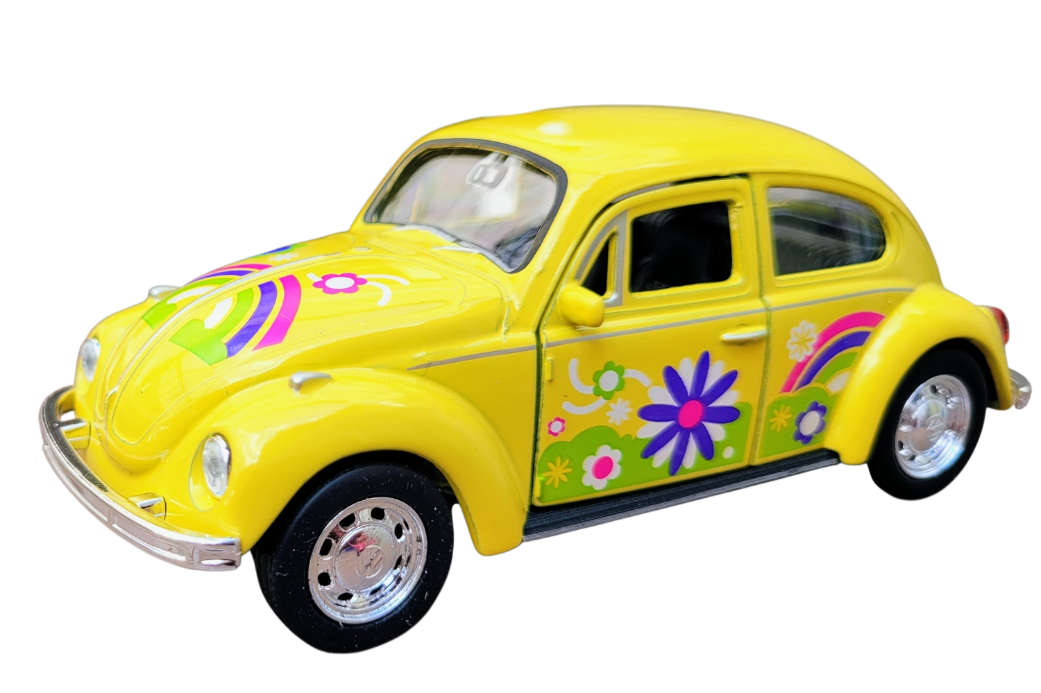 SEE11645 Welly VW Kaefer gelb peace 1