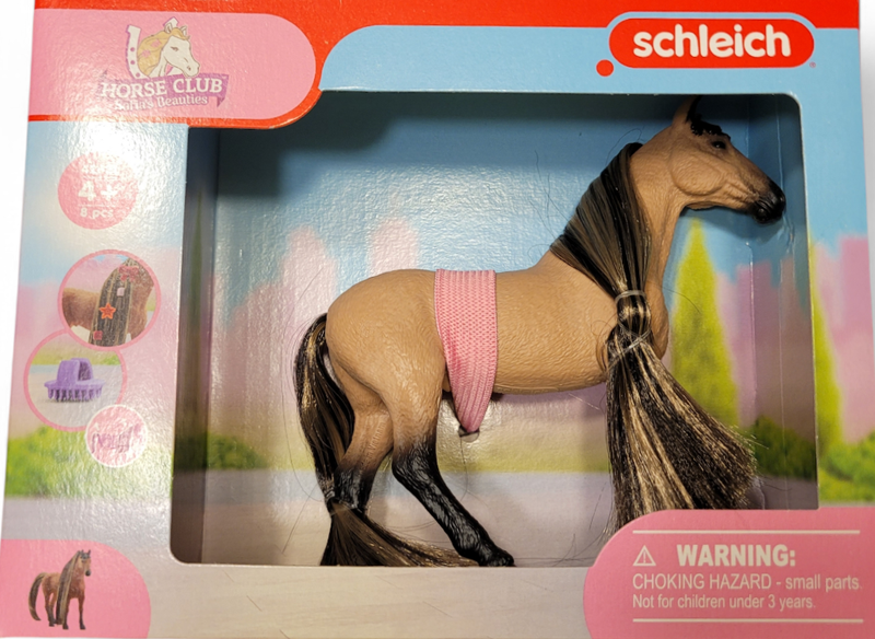 SEE11590 Schleich Horse Club Sofias Beautis Pferd zunm Striegeln 1