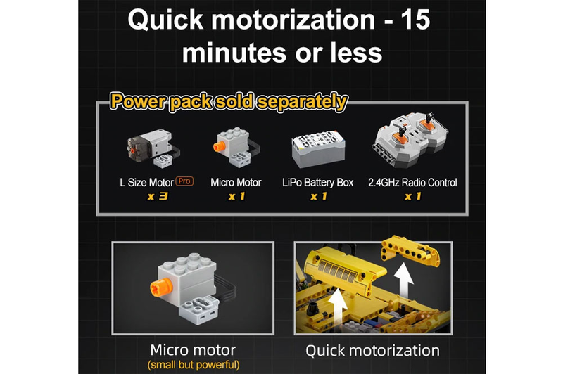 SEE11603 CaDA Bagger 1_20 C61082W 01