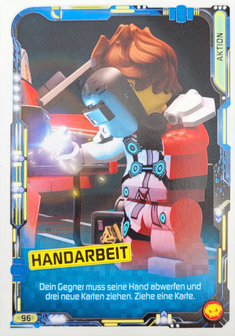 Lego Ninjago Trading Card -Handarbeit - 96- Serie 5 next level Lego Ninjago Trading Card -Handarbeit - 96- Serie 5 next level