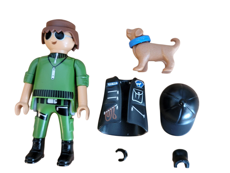 SEE11537 Playmobil 70732 Sammelfiguren Serie 21 Polizei Hundeführer