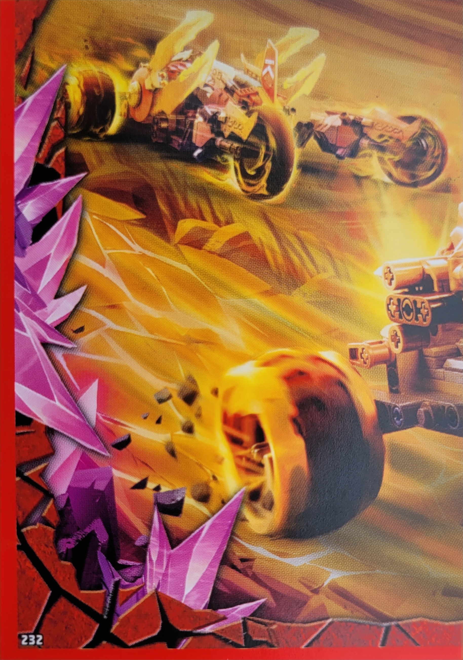 Lego Ninjago Trading Card -  Puzzle Helden 7 - 232 - Serie 8