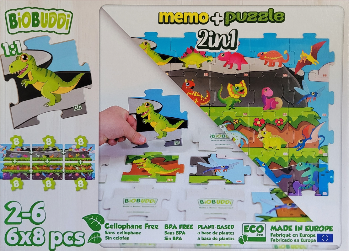 BioBudi Kinder Puzzle Memo