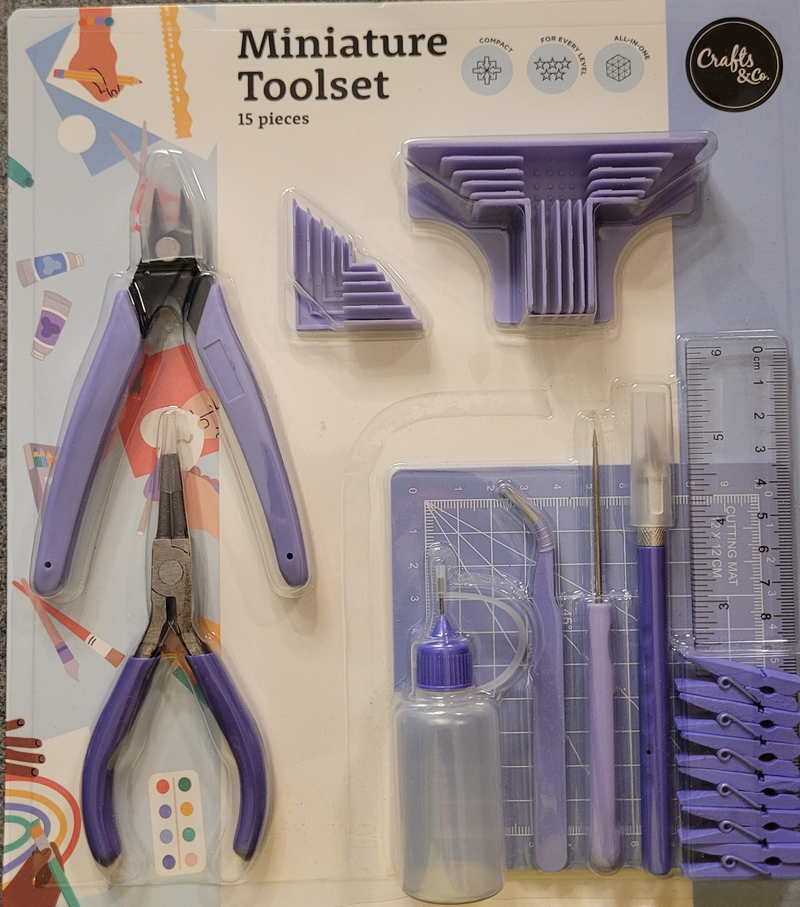 SEE11775 Dioramen Miniatur Werkzeugset 1