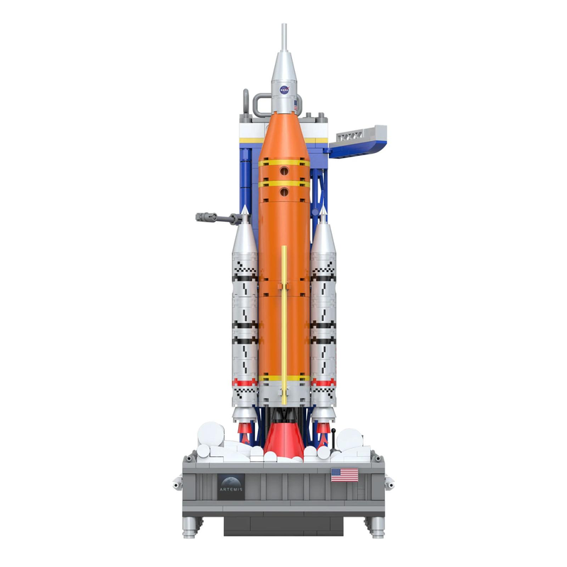Klemmbaustein SLS Rakete