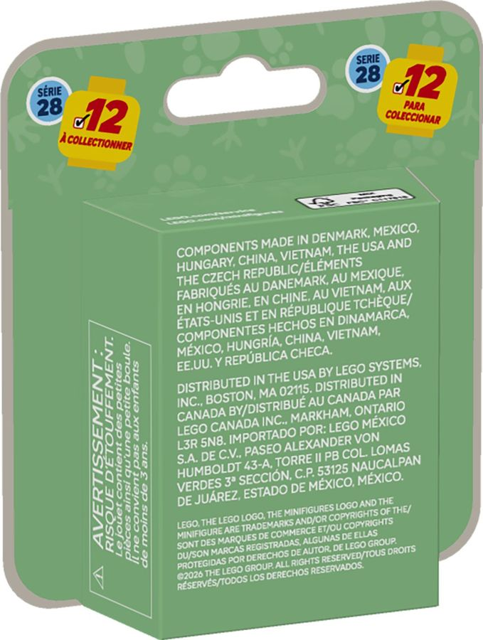 SEE11634 Lego Minifigurserie 28 Tiere 1