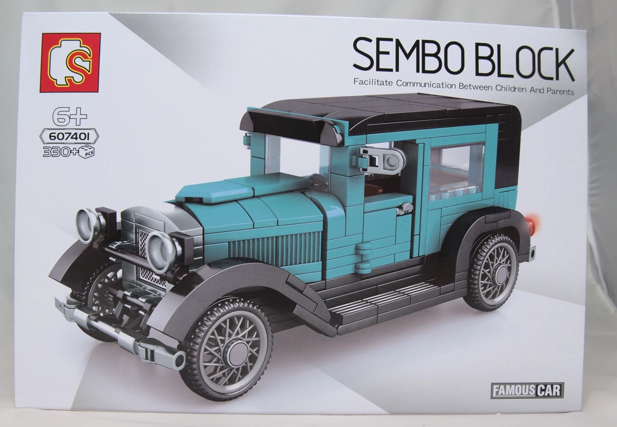 Sembo Türkis Schwarzer Oldtimer