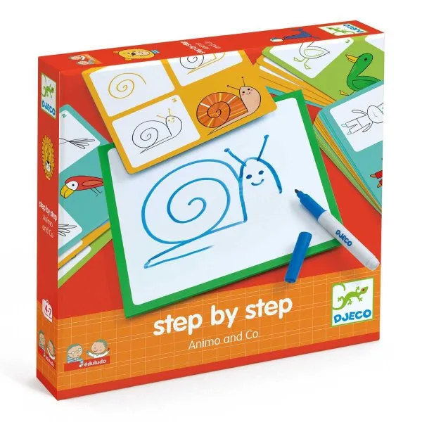 Lernspiele: Step by step - Tiere * Lernspiele: Step by step - Tiere *