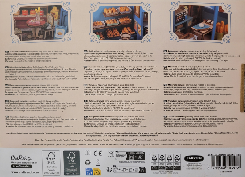 SEE11478 Dioramen French backery Franzoesiche Baeckerei 1