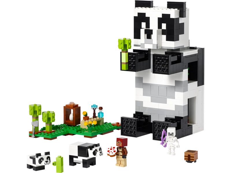 SEE11637 Lego 21245 The Panda Haven Minecraft Das Pandahaus 1