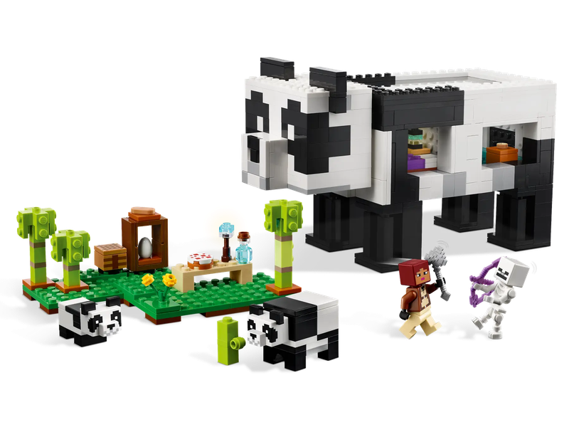 SEE11637 Lego 21245 The Panda Haven Minecraft Das Pandahaus 1
