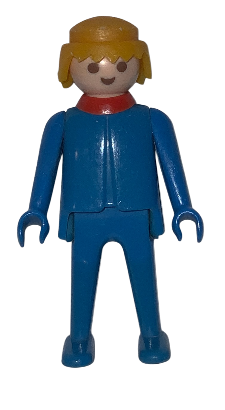 Playmobil Sammelfiguren blau Vintage Playmobil Sammelfiguren blau Vintage