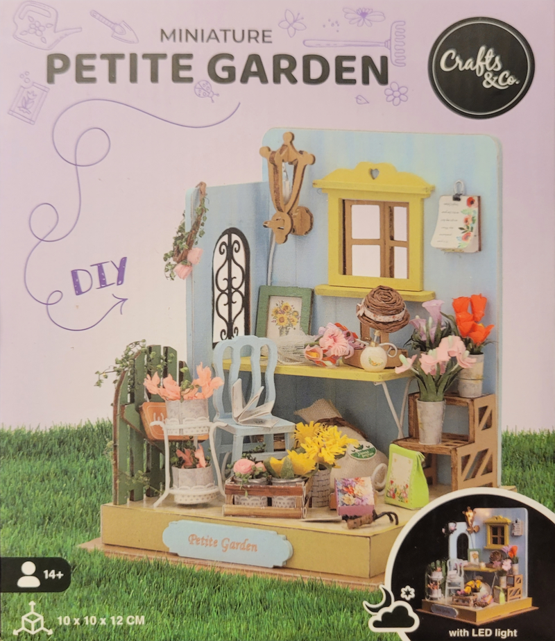SEE11627 Diorama Miniature kleiner Garten - Petite Garden 1