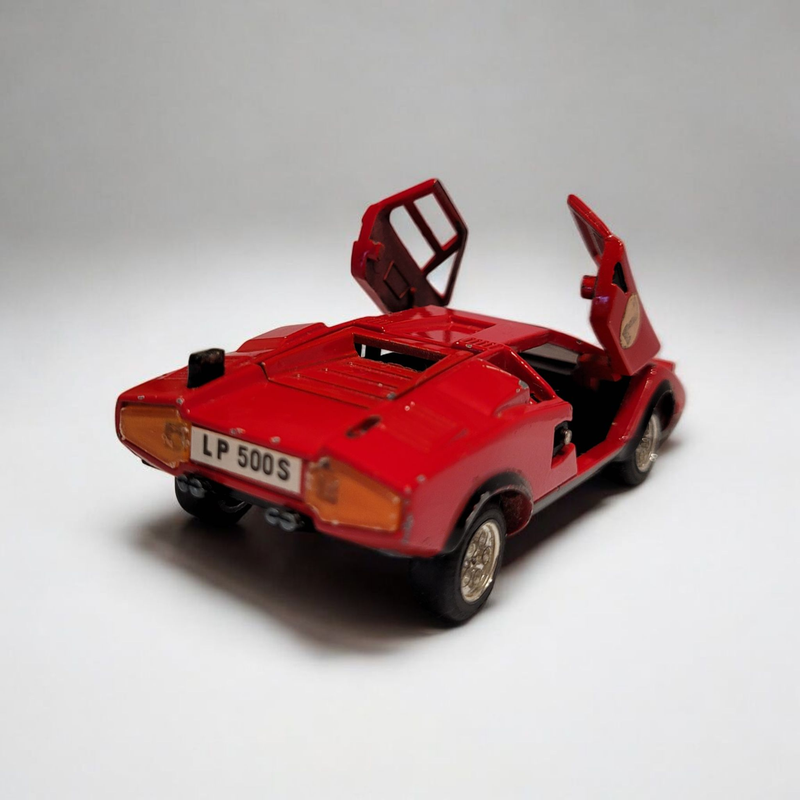 Marushin Lamborghini Countach rot 1 43 LP 500 S Druckguss Diecast Modellauto