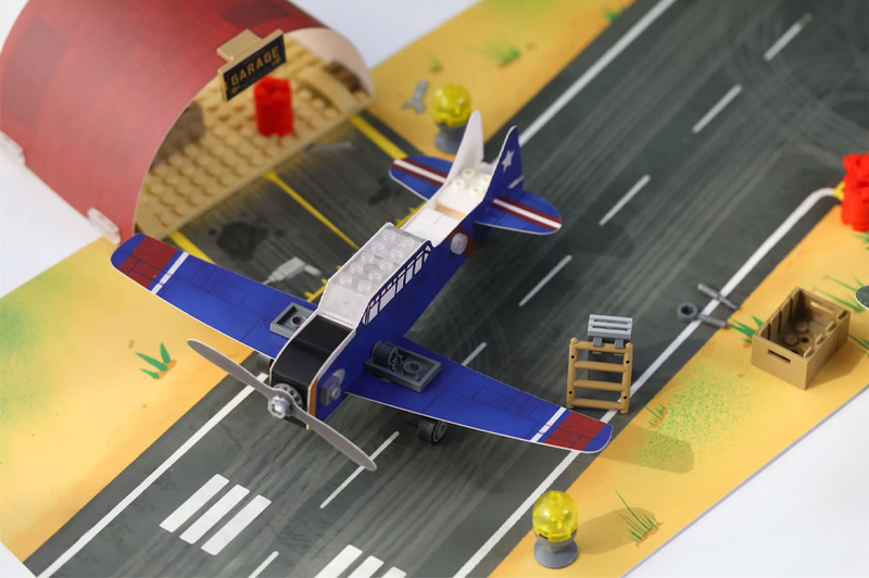 SEE11722 CaDA Elements Mighty Airplanes _226 Teile_ Flugzeuge 1