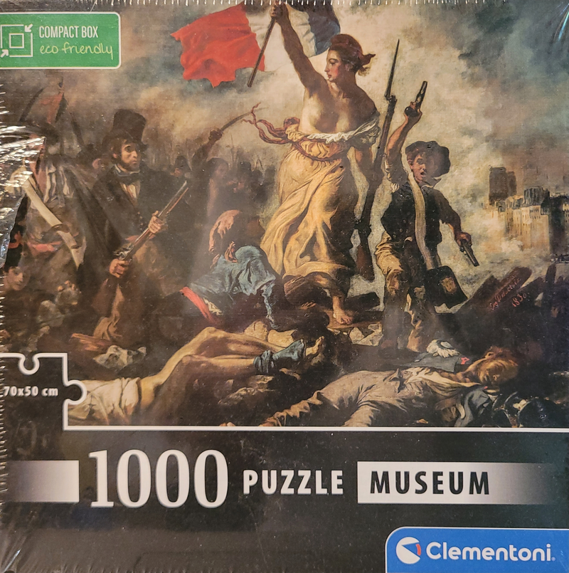 Puzzle 1000 Teile - Musem - Eugene Delasroix - Die Freiheit fhrt das Volk