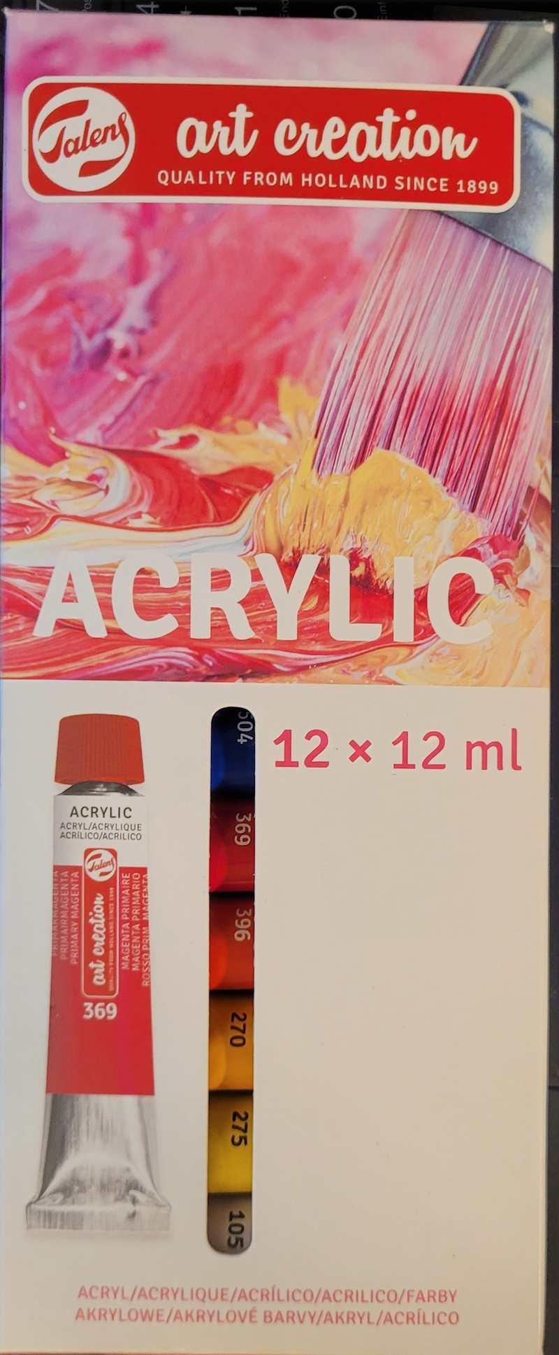 SEE11565 Royal Talents Art Creation Acryl Farbe 12 12 ml 1