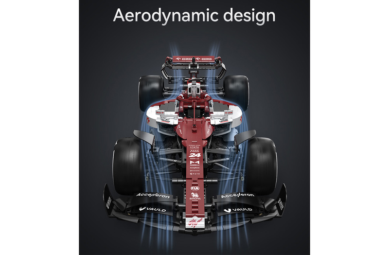 SEE11557 CaDA Alfa Romeo Racing 1_8 01 Klemmbausteinset