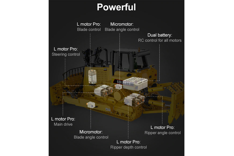 SEE11602 CaDA Goliath Bulldozer 1_16 C61056W 01