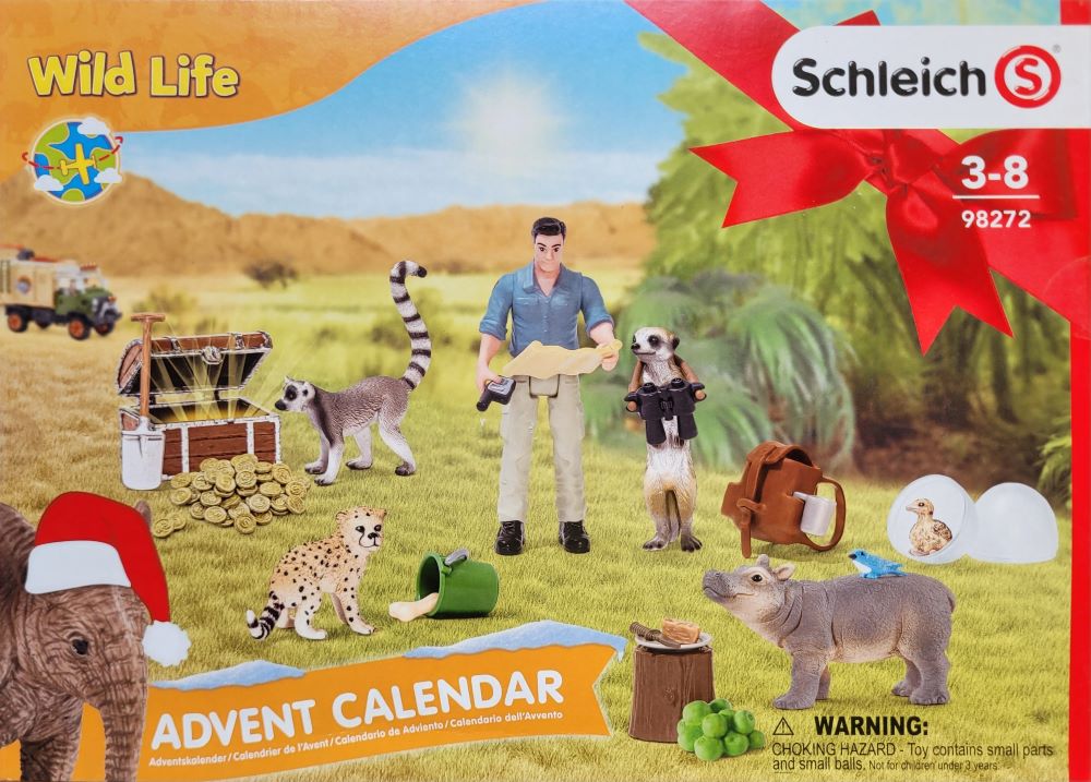 Schleich Adventskalender Wildtiere Wildlife 98272