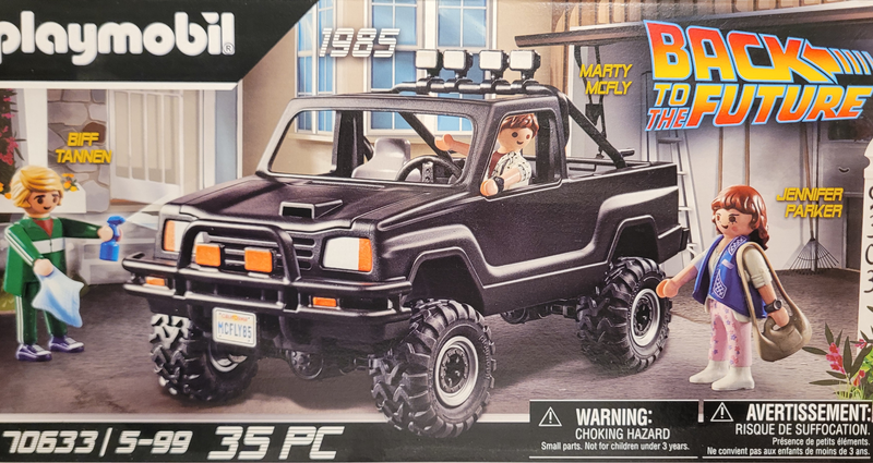 SEE11807 Playmobil 70633 Back to the future Truck _ Marty Macfly _ Jenniffer parker _ Biff 1