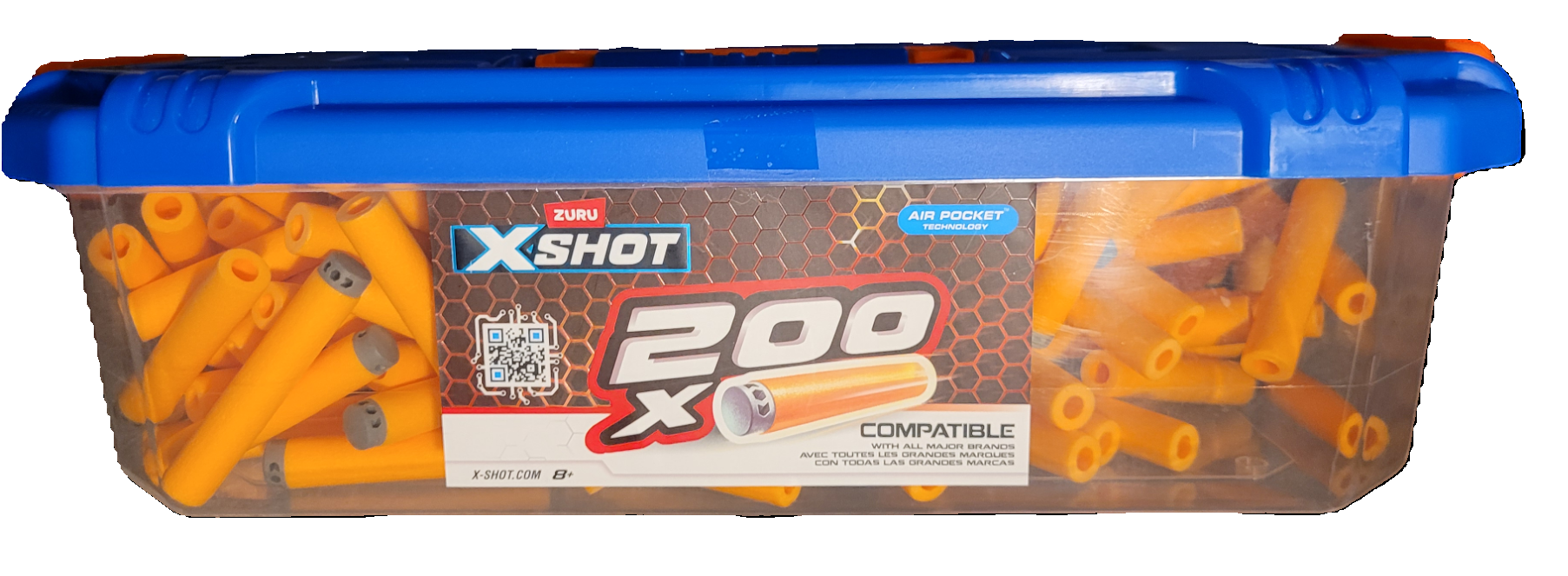 Foam Dart 200 Schuss Muniton AirPocket