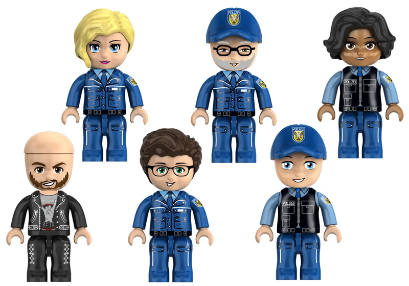 SEE11655 Kiddi Craft KC 1210 Polizeistation 01