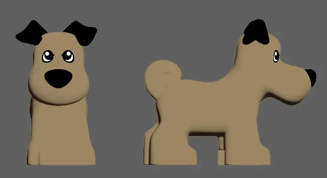 Das kleine Speilhaus aus Klemmbausteinen inkl Figuren
