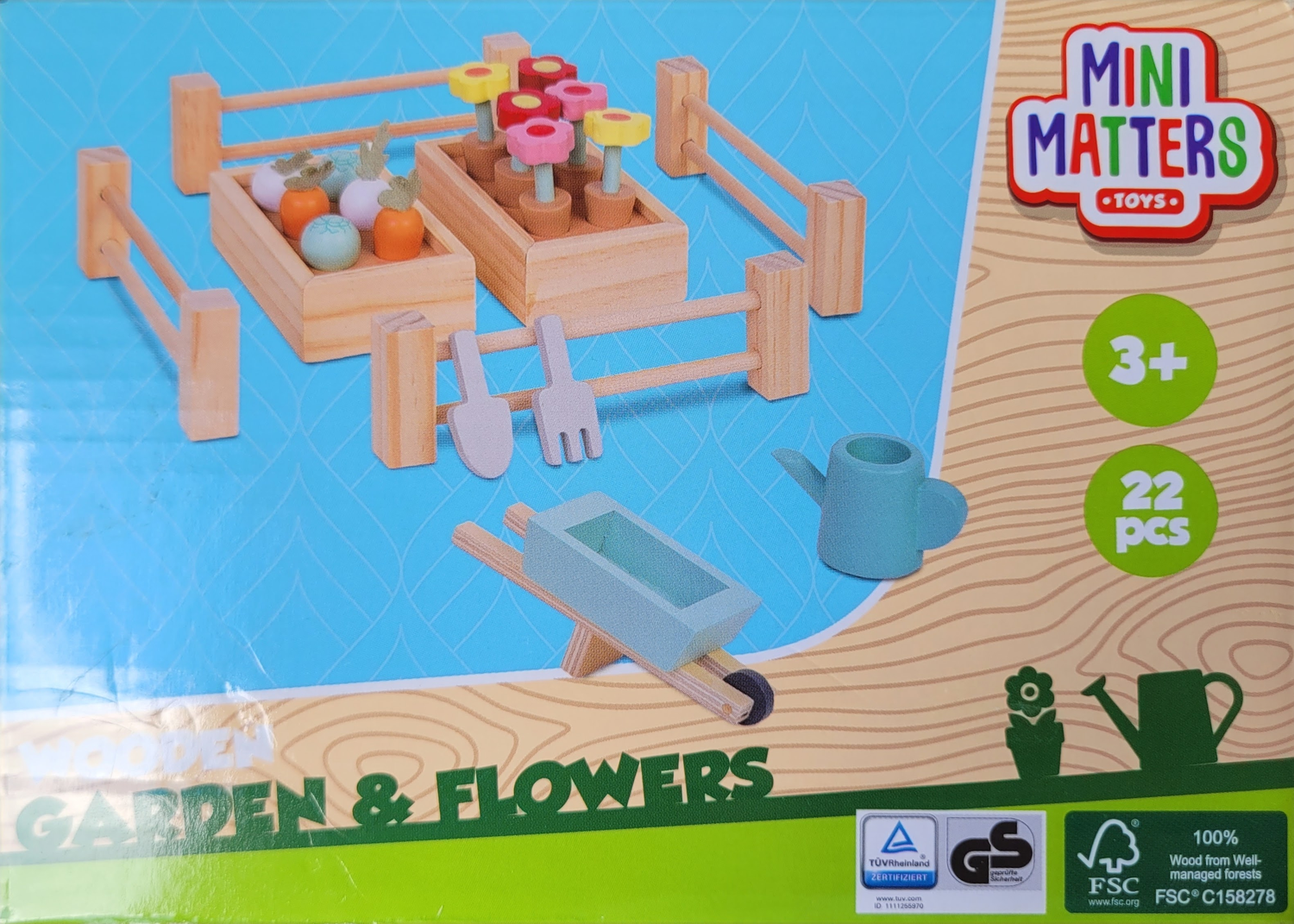 SEE11838 Mini Matters Blumen und Gemuesebeet 1