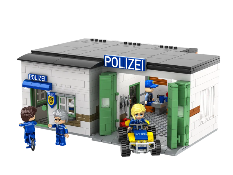SEE11655 Kiddi Craft KCSEE11655 Kiddi Craft KC 1210 Polizeistation 01 1210 Polizeistation 01