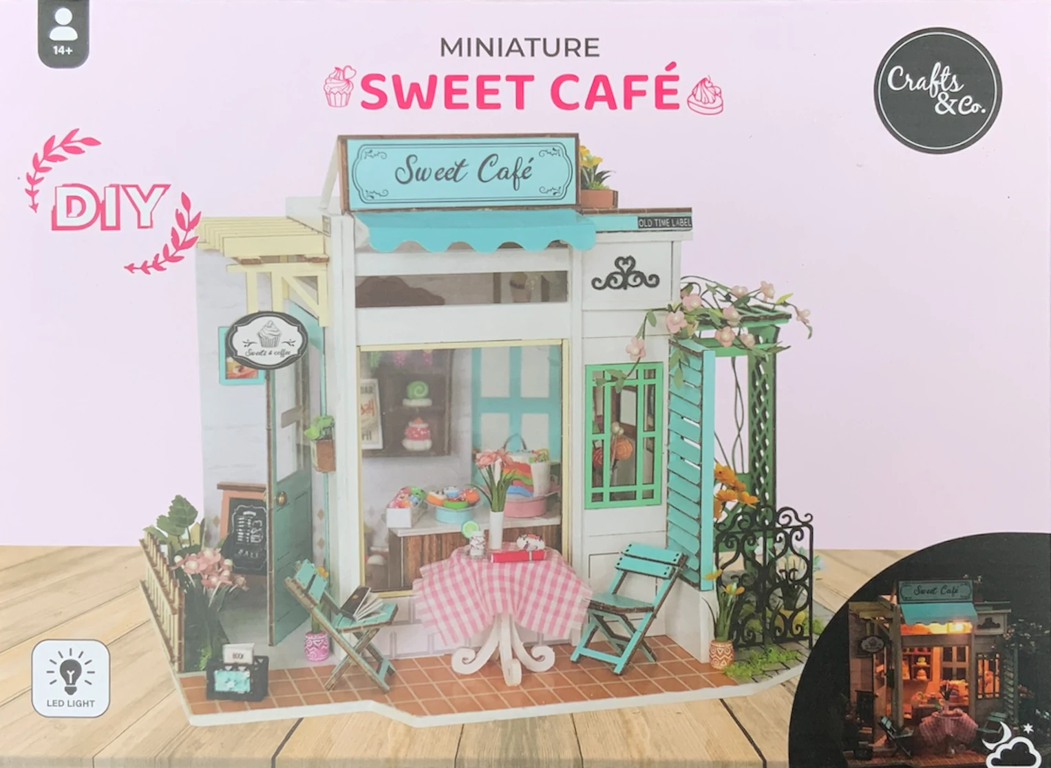 Süßes Cafe Minature Diorama