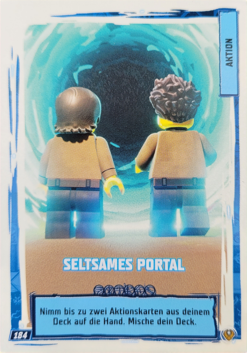 SEE11283_Lego Ninjago Trading Card -Seltsames Portal- 184- Serie 9 next level_1 SEE11283_Lego Ninjago Trading Card -Seltsames Portal- 184- Serie 9 next level_1