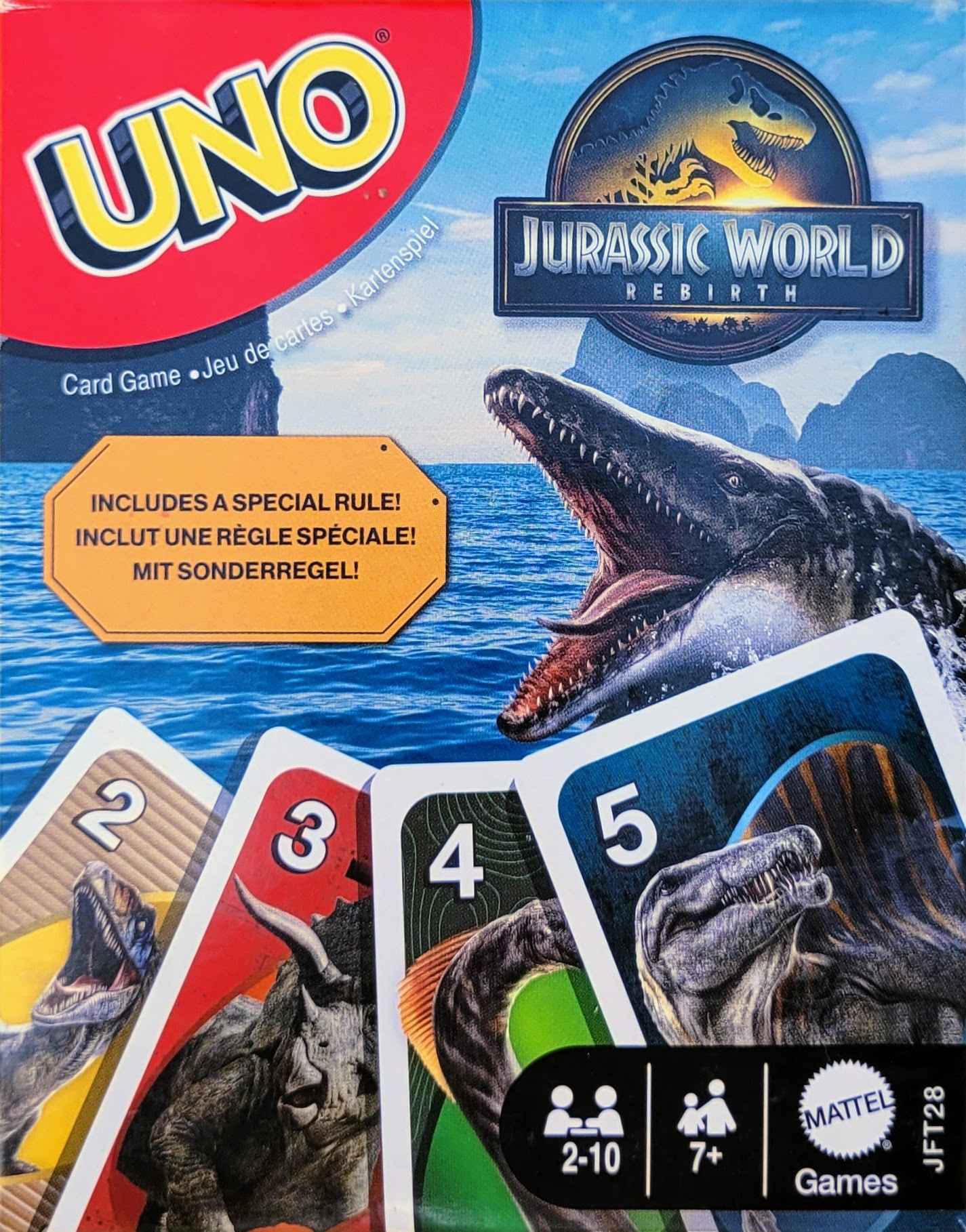 SEE11825 Uno Jurassic world 1