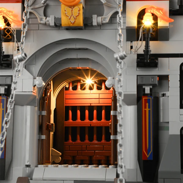 SEE11875 Lumibricks 12011 Waffenlager der Burg 01 Die Ritterburg aus Klemmbausteinen